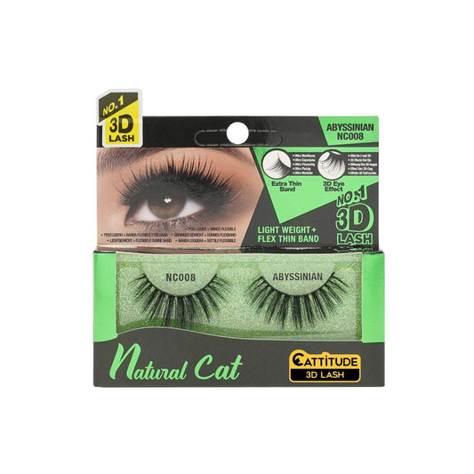 Ebin New York Natural Cat 3D Lashes Abyssinian