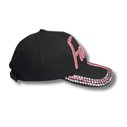 Faith Bling Cap - Breast Cancer