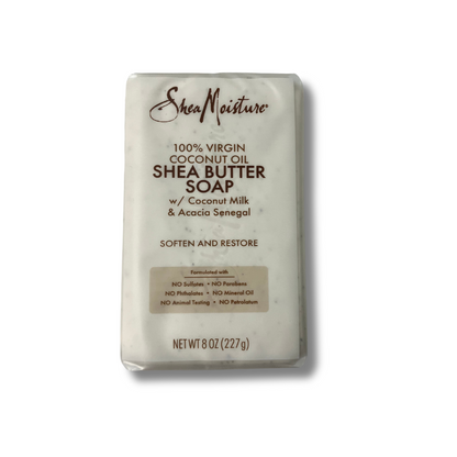 Shea Moisture 100% Virgin Coconut Shea Butter Soap