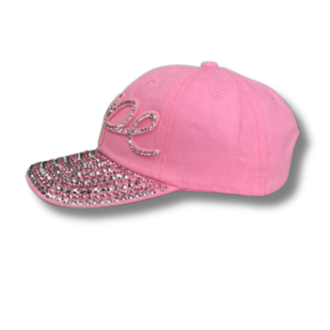 Hope Bling Cap - Breast Cancer