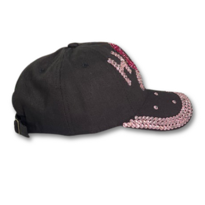 Hope Bling Cap - Breast Cancer