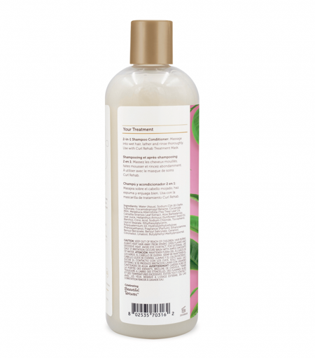 Curl Rehab Scalp Care 2-In-1 Shampoo Conditioner