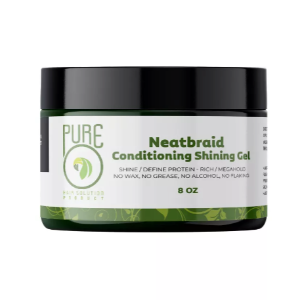 PureO Neatbraid Conditioning Shining Gel 8oz