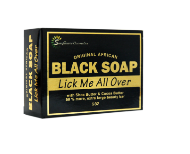 Sunflower Black Soap Lick Me All Over