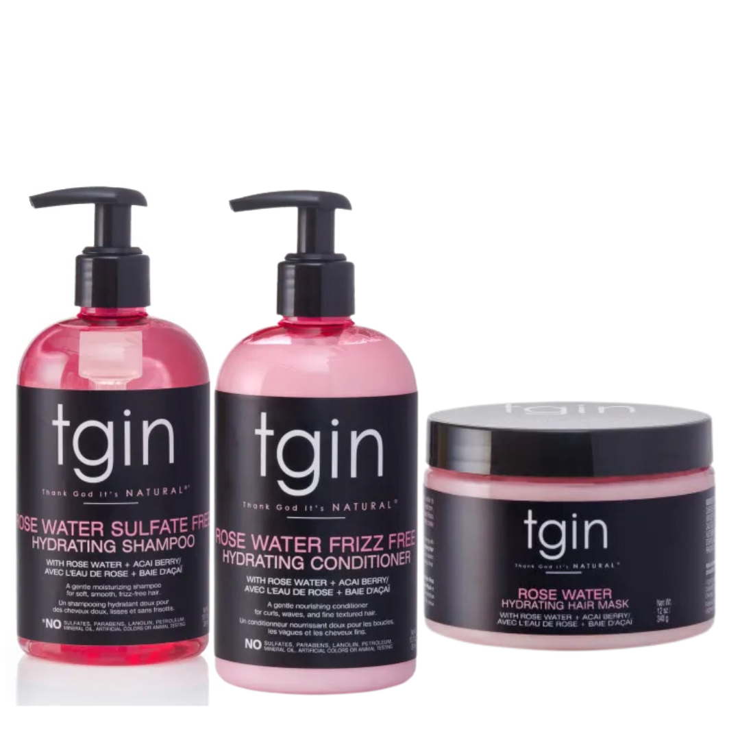 tgin Rose Water 3pc Bundle