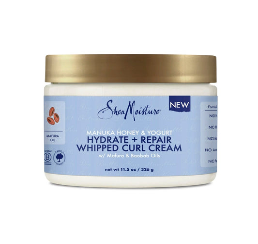 Shea Moisture Manuka Honey & Yogurt Hydrate + Repair Whip Curl Cream