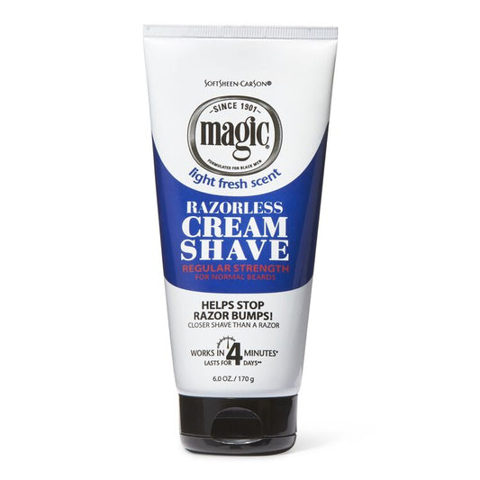 Magic Razor less Shave Cream Regular Strength