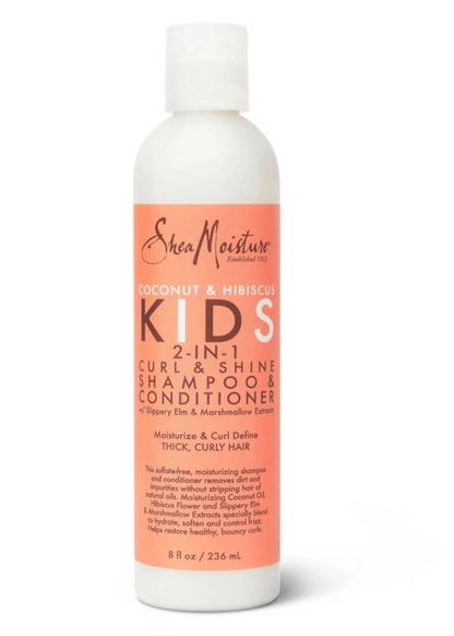 Shea Moisture 2-in-1 Curl & Shine Shampoo & Conditioner