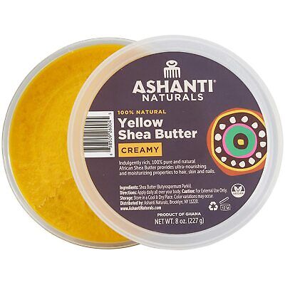 Ashanti Naturals 100%Yellow Shea Butter Creamy