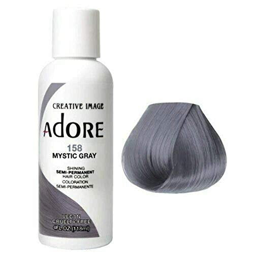 Adore Mystic Gray Semi-Permanent Hair Color 158