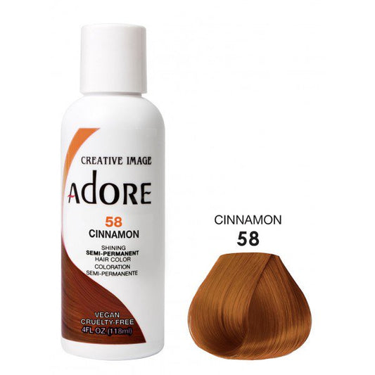 Adore Cinnamon Semi-Permanent Hair Color 58