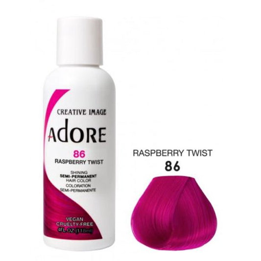 Adore Raspberry Twist Semi-Permanent Hair Color 86