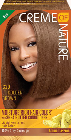 Creme of Nature Light Golden Brown C20 Perm Hair Color